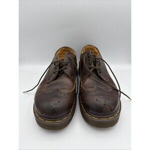 VTG Dr. Martens Made In England Brogue Oxford Shoes UK 7/ US Men's 7.5/Women's 9